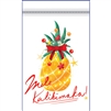 Christmas Pineapple Twosie - Zip Bags   - Bulk 100-count