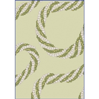Pikake Rope on Moss  Note Cards