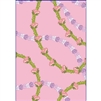 Lokelani Pakalana Crown on Pink  Note Cards