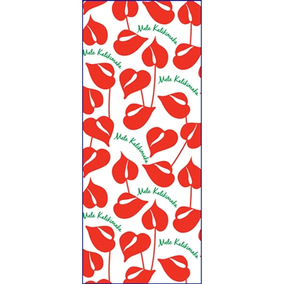 Anthurium Mele Kalikimaka Treat Bags - Small, 20-ct.