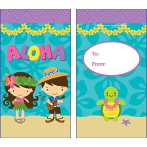 Aloha Cuties Glitter Lucky Money Envelopes
