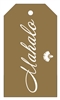 Hang Tags - Mahalo Gold, 12-count