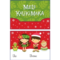Aloha Cuties Mele Kalikimaka Gift Card Holder