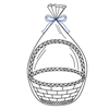 Clear Basket Bags 20" X 28" - 2ct