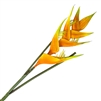 Artificial Real Touch Heliconia Medium - Yellow