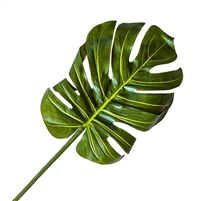 Artificial Real Touch Monstera Leaf Large