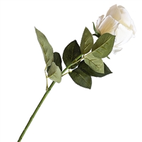 Real Touch Large White Rose