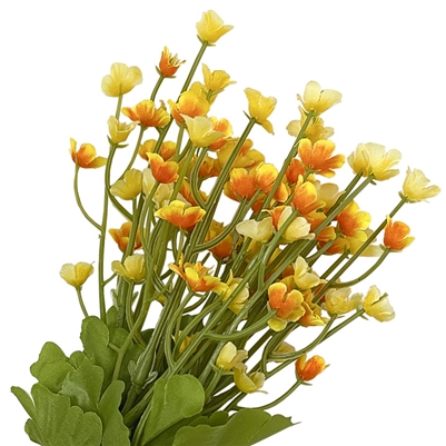 Small Bunch of Yellow and Orange Wild Flowers