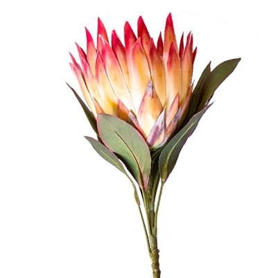 Artificial Large Bright Pink Protea