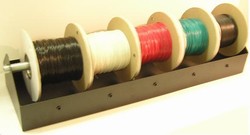 Wire Caddy with UL1007/1569 Wire, 18 AWG x 4 colors @ 250' & 18/2 Zip Cord 100'. Item# 00-WFC-1801