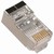 Shielded Modular Connectors, 8 Position RJ45 (8P8C), 50 Pieces, Item# 14-8P8C-SH-050