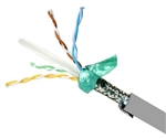 DataMax Extreme Ethernet Cat 6|6a, Hi Flex â€“ 26 AWG, 4 pair, shielded, TPE, Gray. Item number 90-5047-1000