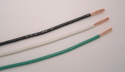 Type THHN Wire 14 AWG Solid Conductor, 100 feet. Choose your color. Item# THHN-14S-XX-0100