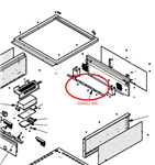 034361-000 BRACKET, SPACER, BRIQUETTE