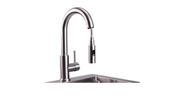 LPFK Gooseneck Pull Down Faucet