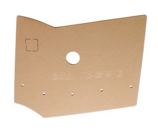 1955 2-Dr Convertible Rear Side Panel Boards