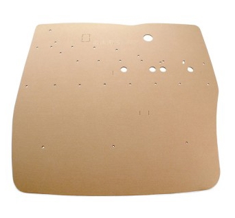 1955-1956-1957 2-Dr Sedan Rear Side Panel Boards