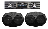 Custom Autosound 1956 Chevy Radio - Factory Package - Upgrade