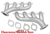 CLEARANCE - ALL SALES FINAL REBOXED LS Exhaust manifolds - Silver Ceramic Coat  (OS)