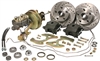 CPP 1955 1956 1957 Chevy Stock Spindle Complete Front Brake Kit