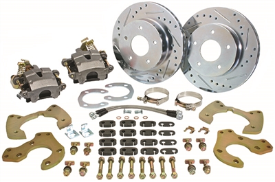 CPP 1955 1956 1957 Chevy 9" Ford Flange Rear Brake Kits