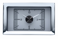 1957 Chevy Car HDX Style Clock, Silver Face