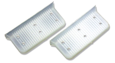 1955 1956 1957 Chevy Plastic Flipper Lever Covers, 2-Dr Hardtop - Pair