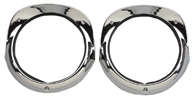 1956 Chevy Headlight Bezel Set