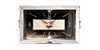 1957 Chevy Clock, Quartz, Black - Each