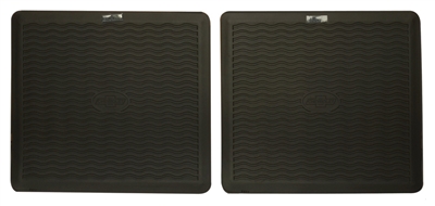 1955-1956 Chevy Factory Accessory Floor Mats, Black