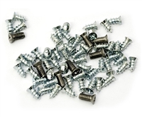 1955 1956 1957 Chevy Side Window Moulding Screw Set, Nomad, 60-Pieces