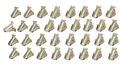 1955 1956 1957 Chevy Nomad Tailgate Bar Clips (33-Pc Set)
