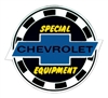 1955 1956 1957 Chevrolet Special Equipment Decal, 3''