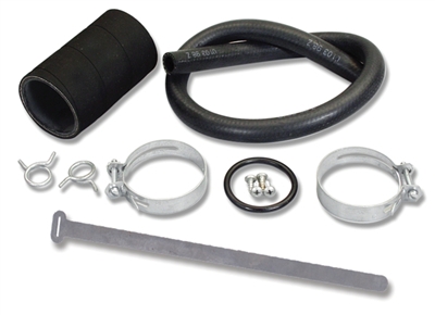 1957 Chevy Gas Tank Filler and Vent Hose Kit, exc. Nomad & Wagon