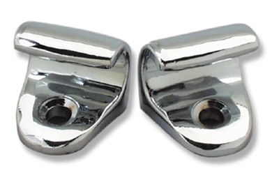 1955 1956 1957 Chevy Convertible Sunvisor Hooks - Pair