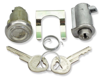 1955 1956 1957 Chevy Trunk and Glove Box Lock Set