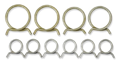 1955-1956 Chevy Radiator and Heater Hose Clamp Set