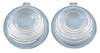 1955-1956 Chevy Clear License Light Lenses, 1955-1957 Wagon, Nomad & Sedan Delivery