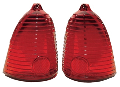 1955 Taillight Lens - "Guide" - Pair