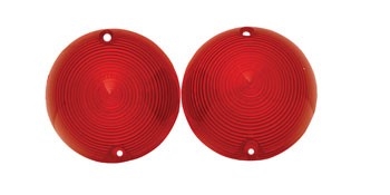 1956 Chevy Taillight Lens,"Guide" - Pair