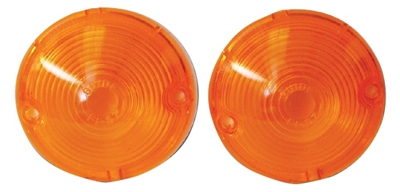 1957 Chevy Amber Parklight Lenses, ''Guide''