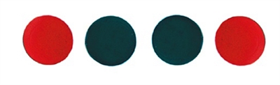 1955-56 Chevy Color Inserts for Dash Indicator Lenses