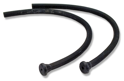 1955-1956 Chevy Rear Glass Drain Seals, Sedan