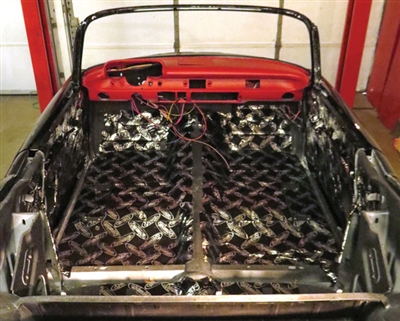 Dynamat Xtreme Custom Cut Floor Kit - 1955 1956 1957 Chevy