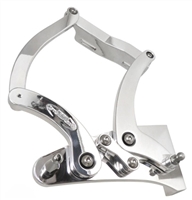 Eddie Motorsports Hood Hinges - 1955 1956 Chevy - Polished