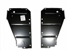 Golden Star Auto 1956 Chevy Radiator Core Support Side Filler Panels (Pair)