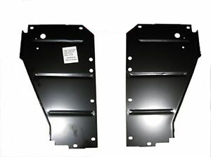 Golden Star Auto 1956 Chevy Radiator Core Support Side Filler Panels (Pair)