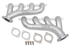 1955 1956 1957 Chevy Hooker LS Exhaust manifolds, silver ceramic coat (OS)