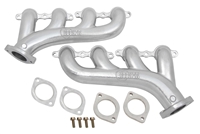 1955 1956 1957 Chevy Hooker LS Exhaust manifolds, silver ceramic coat (OS)