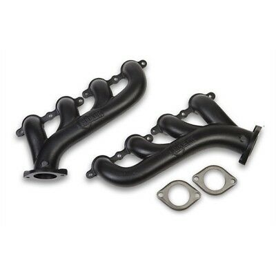 1955 1956 1957 Chevy Hooker LS Exhaust manifolds, black ceramic coat (OS)